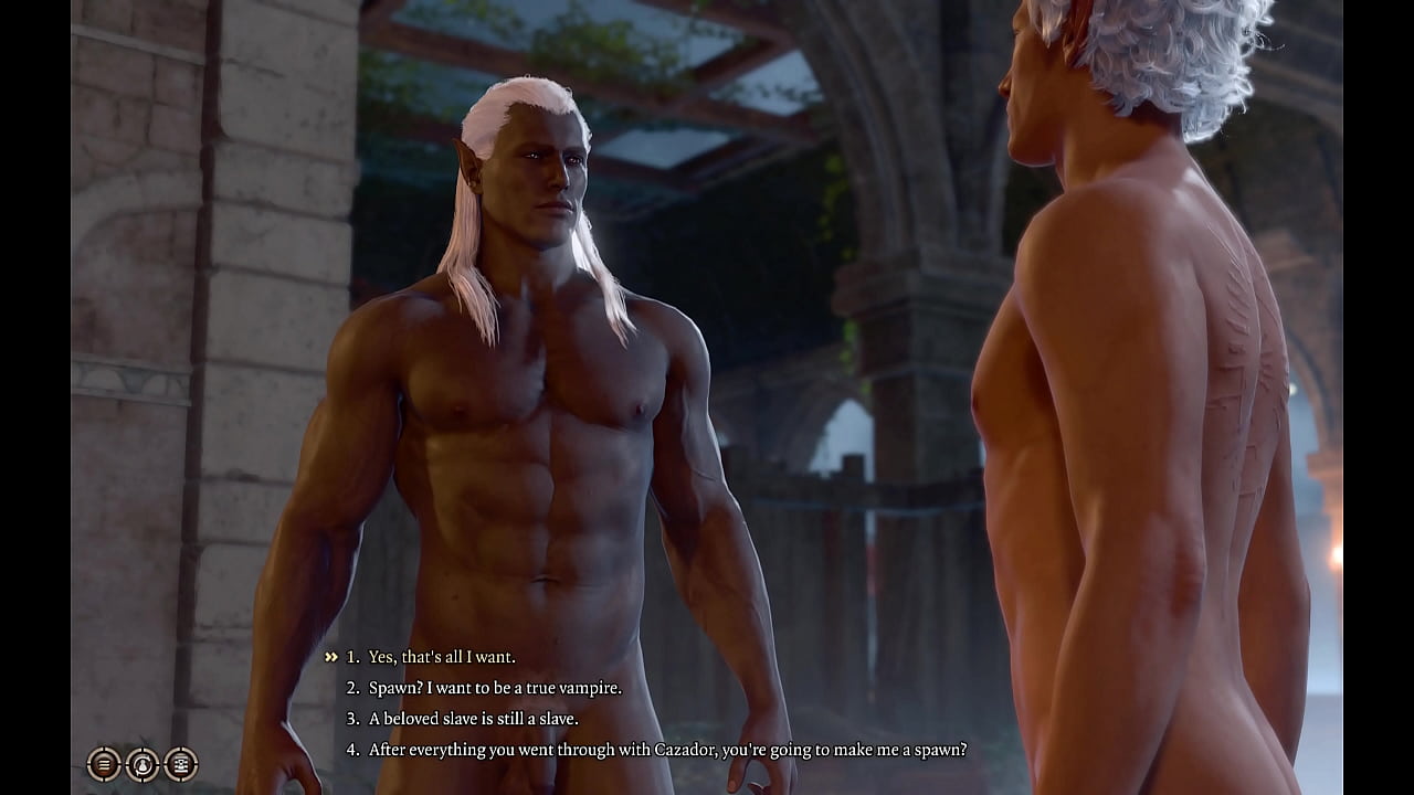 BG3 Naked Cutscenes: Astarion Gay Romance