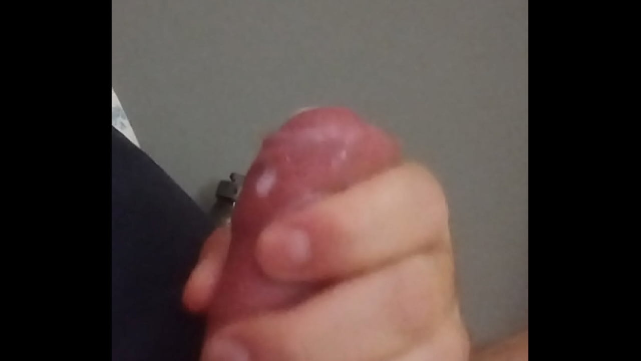 Squirting out cum After a long wank