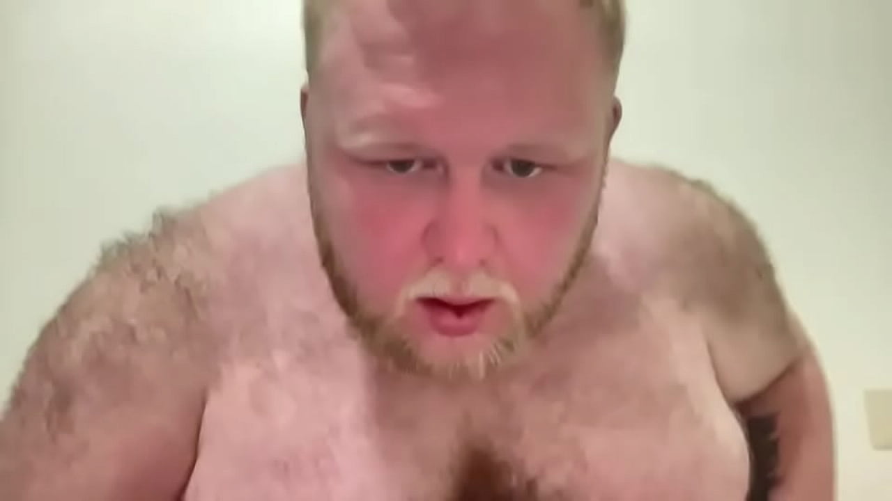 fat bear naked on webcam