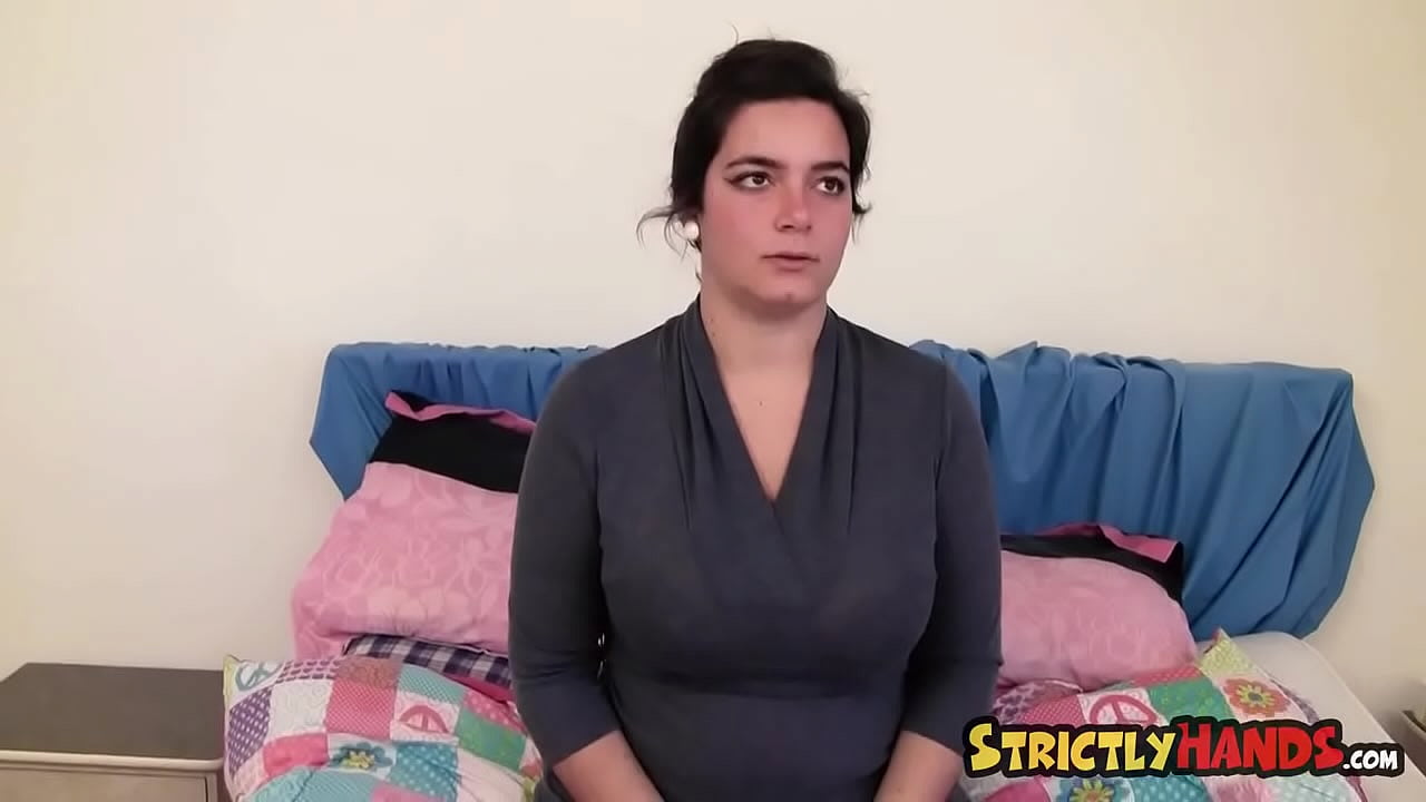 StrictlyHands - Watch chubby cutie Rose show off huge tits and jerk cock