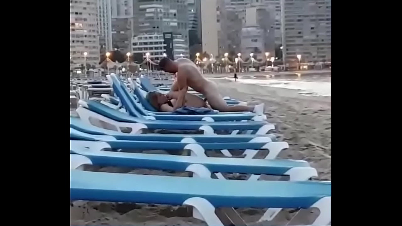 Na praia