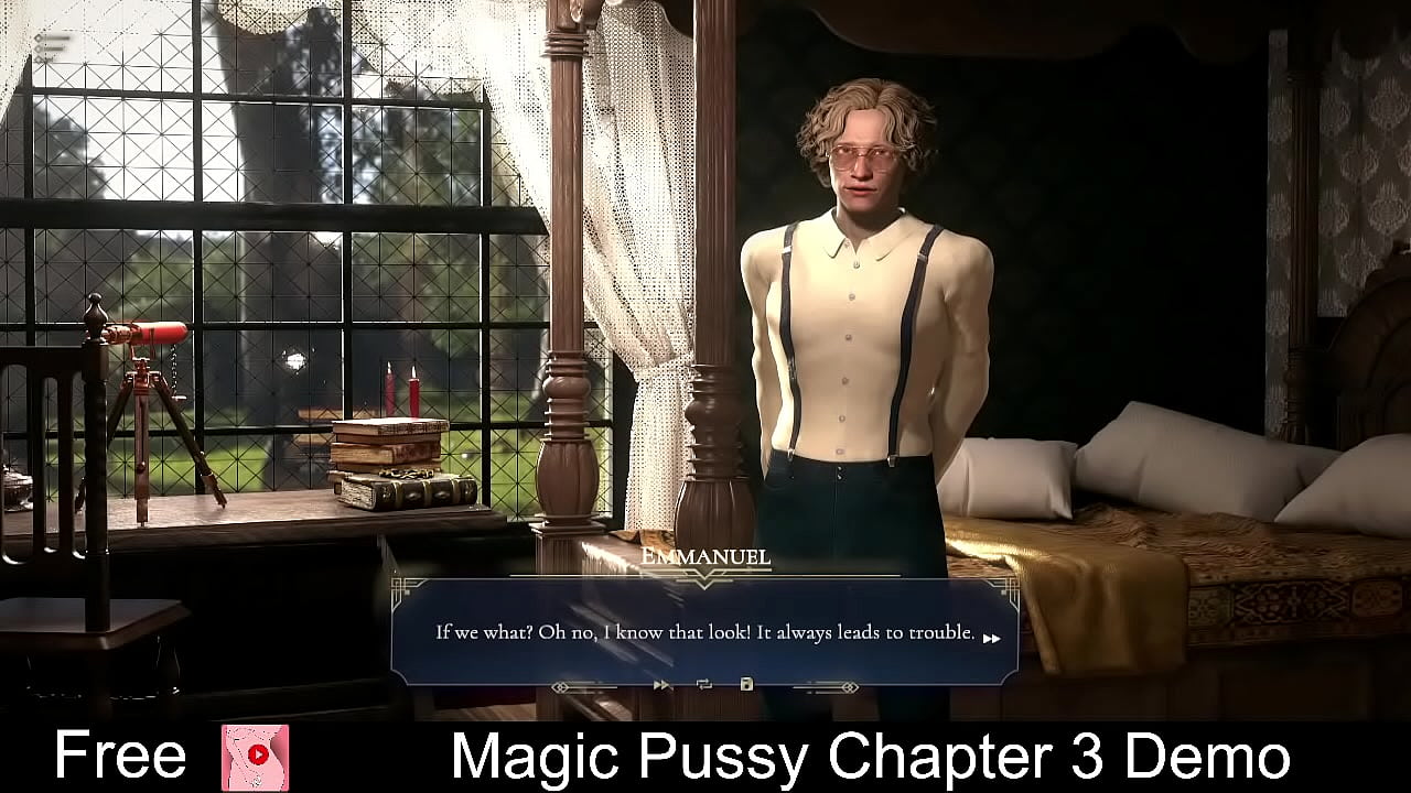 Magic Pussy: Chapter 3 (Free Steam Demo Game) Visual Novel, Sexual Content, Casual, Nudity,