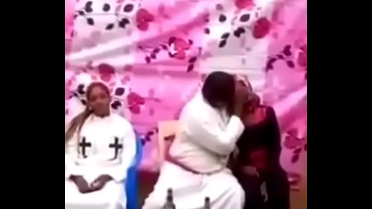 prophet Titto kisses his wife and maid for biblical love to all