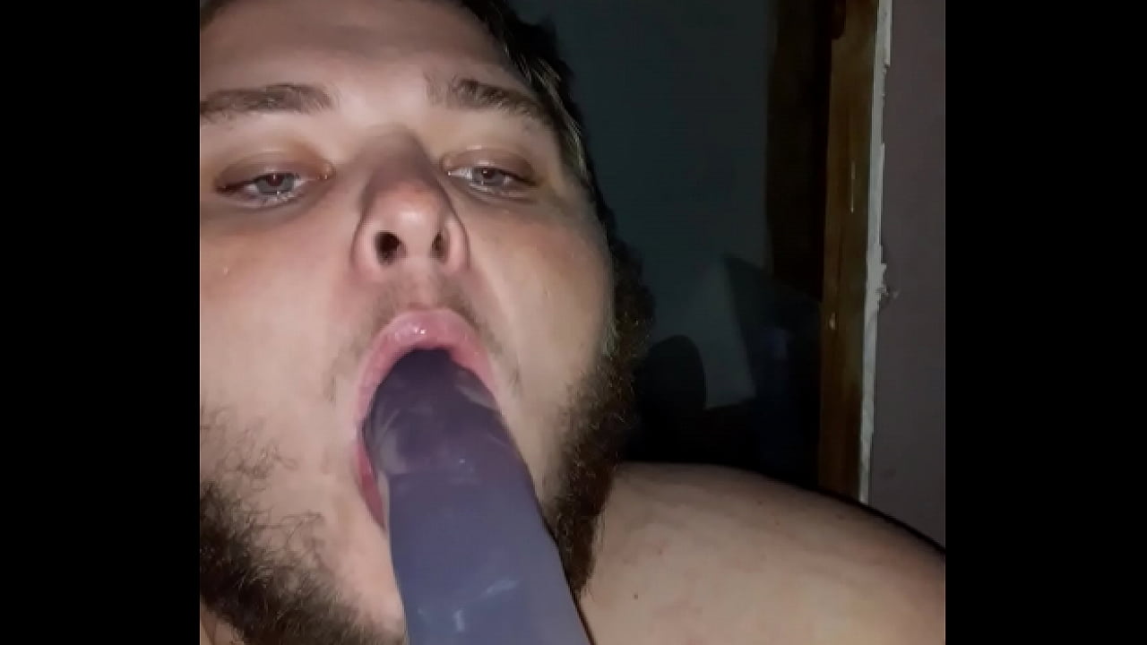 Chubby Throatfucking dildo look comment