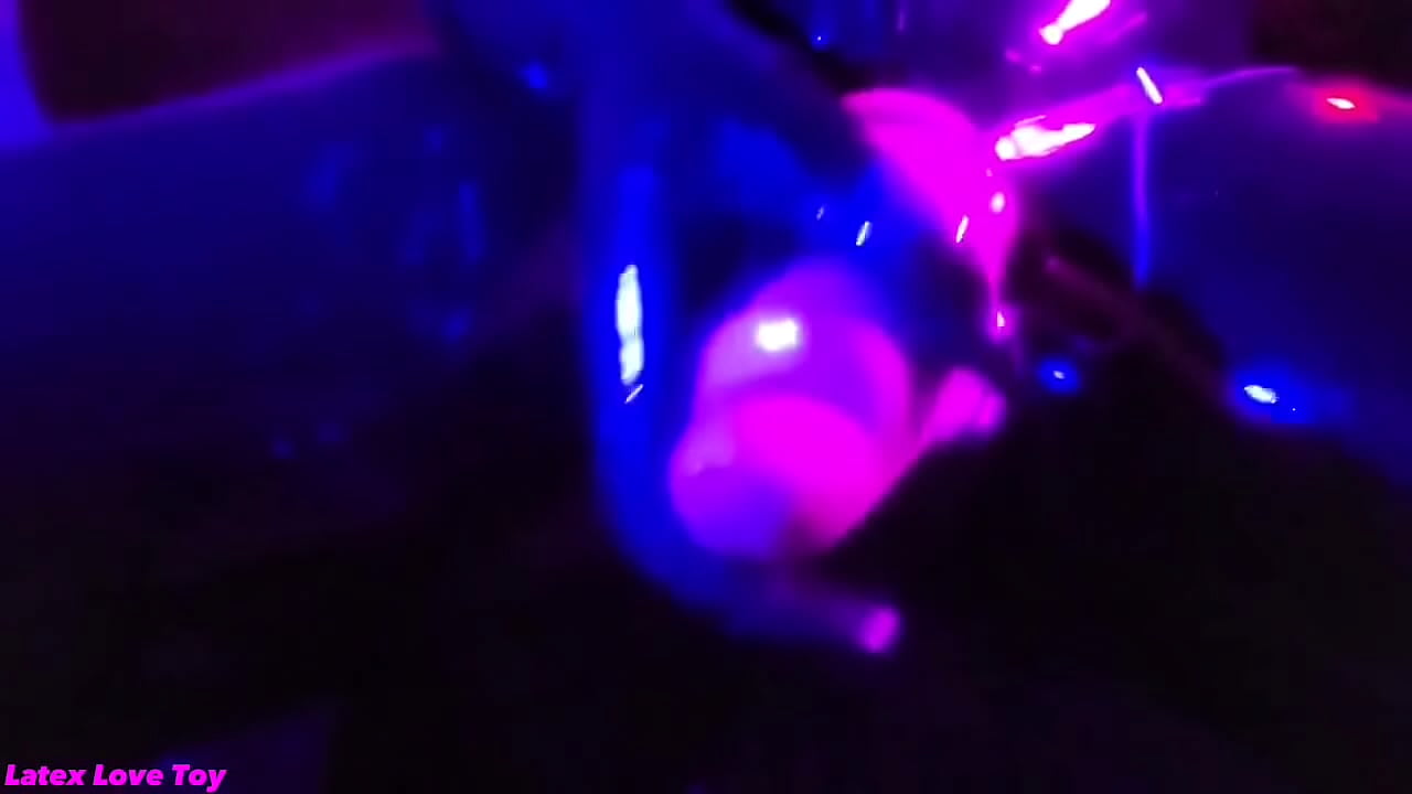 sissygasm stroking rubber cock inverted chastity