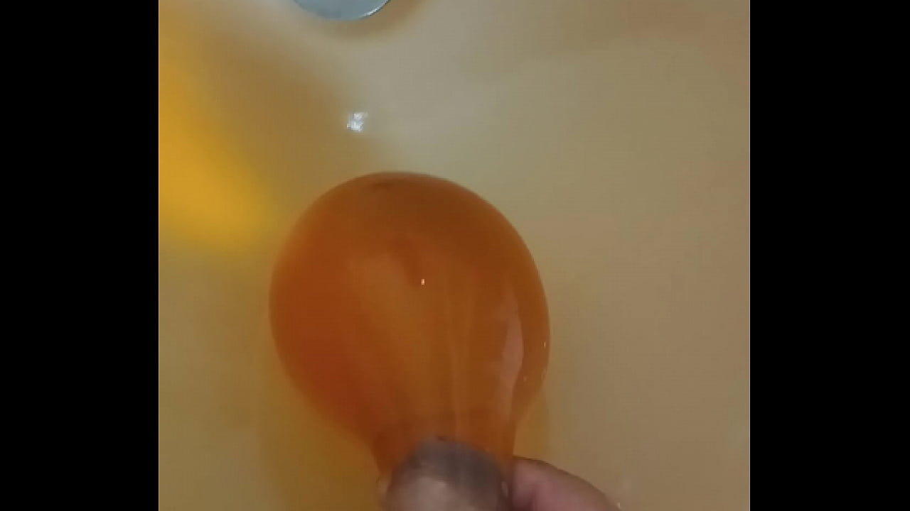 Condom full of pee