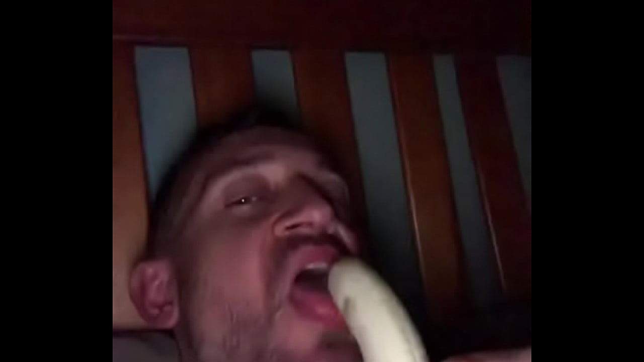 Banana licking