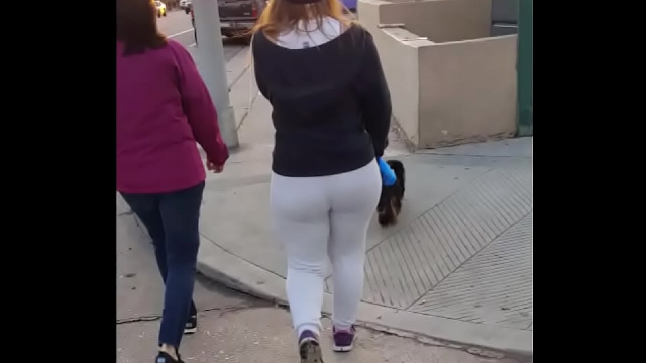 Big booty walking