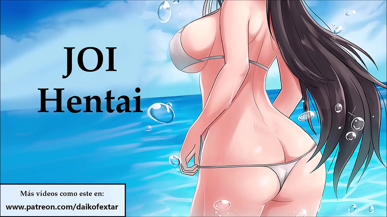 Masturbate con esta zorra hentai. Spanish audio.