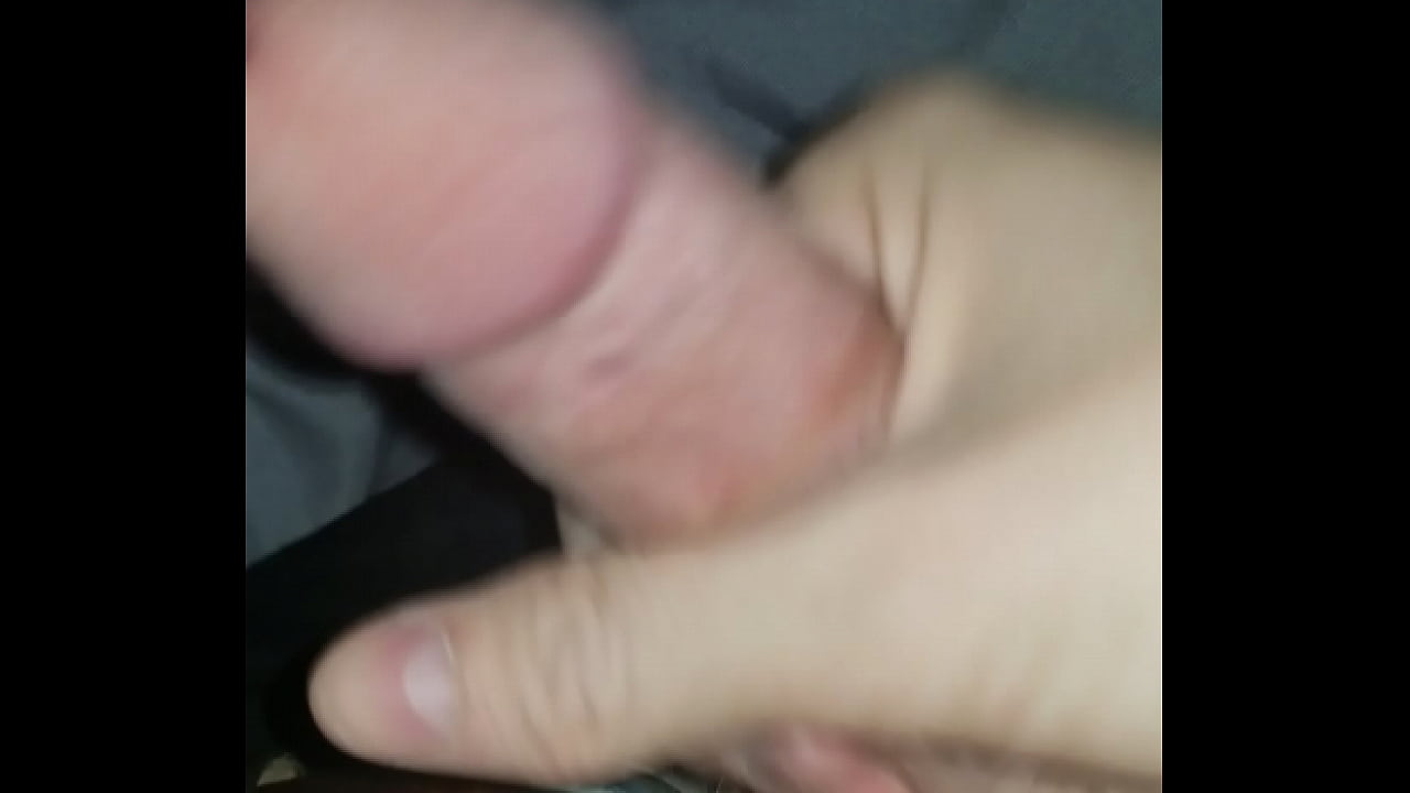 Jacking off before my girlfriend comes over