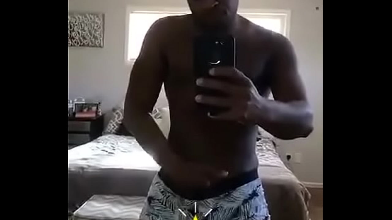 Stroking my black dick in my parents bedroom before they get home during the COVID lockdown