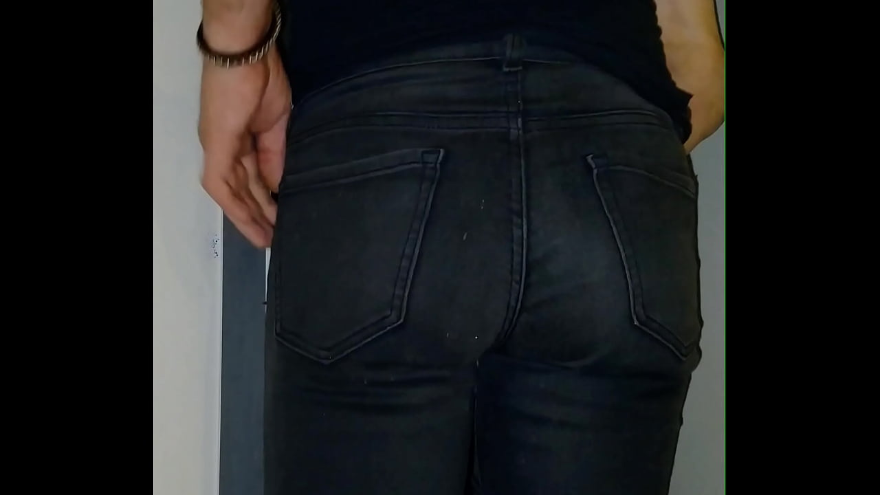 Jeans ass man