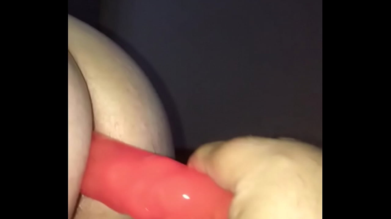 extreme anal dildo insertion