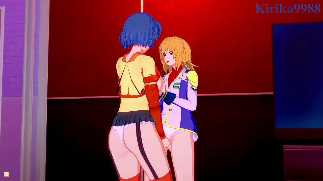 Kusuha Mizuha and Lacus Clyne and Cagalli Yula Athha intense lesbian play. - Super Robot Wars Alpha & Mobile Suit Gundam SEED Hentai