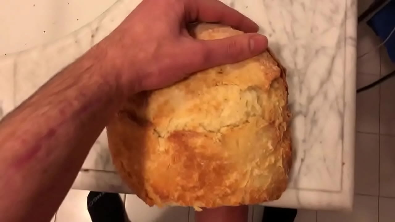 Bread fucking masturbation submission of bread