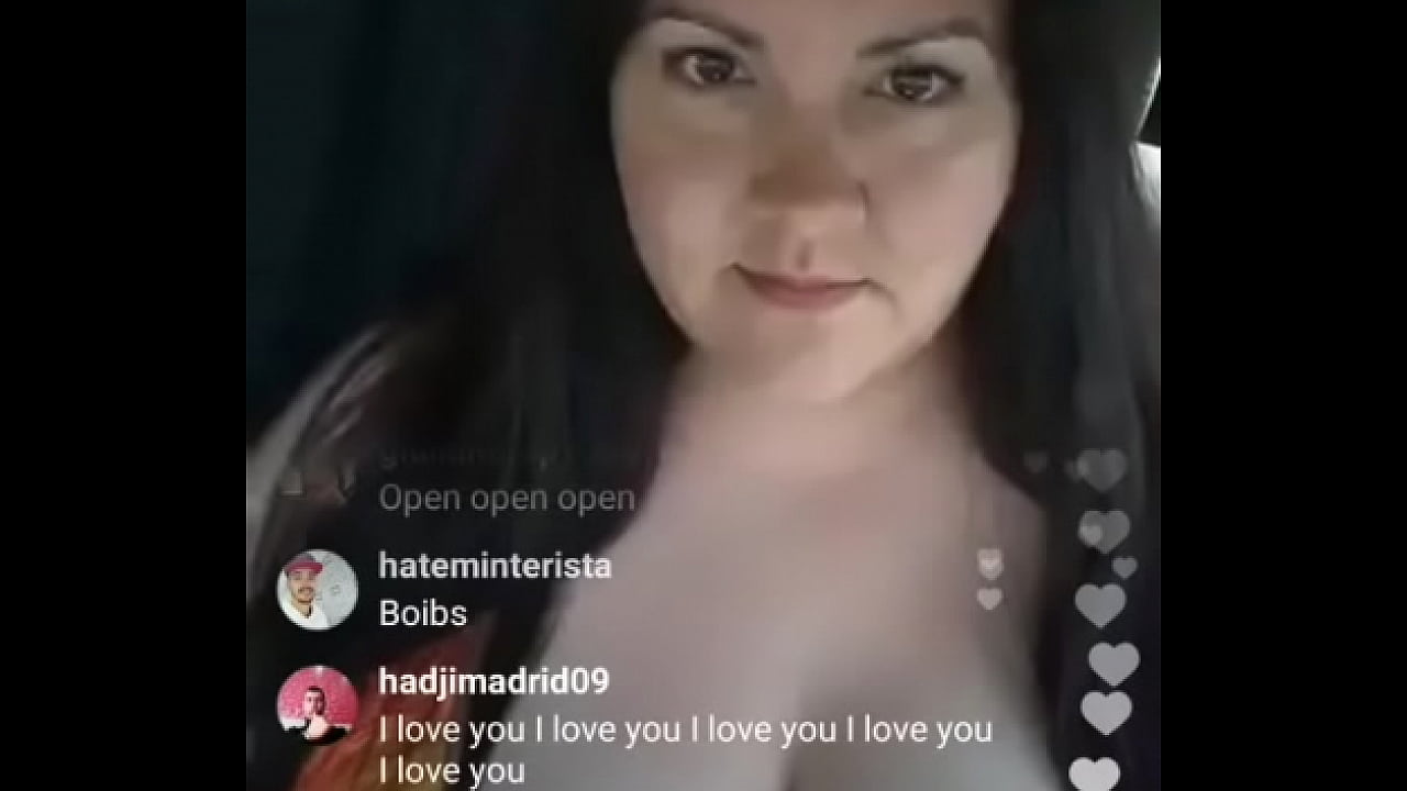 PART 1 - Instagram live Hot big Boobs & deep cleavage new hot busty milf