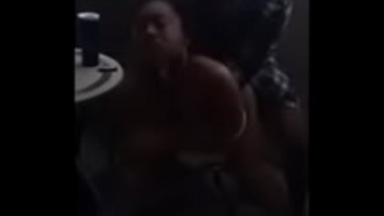 Light skin thot bent over chair and pounded