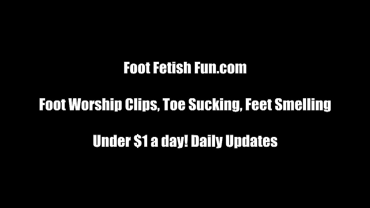 Jerk Your Cock For Your Foot Fetish