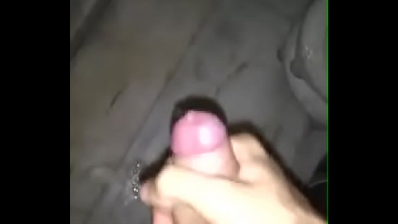 Masturbating