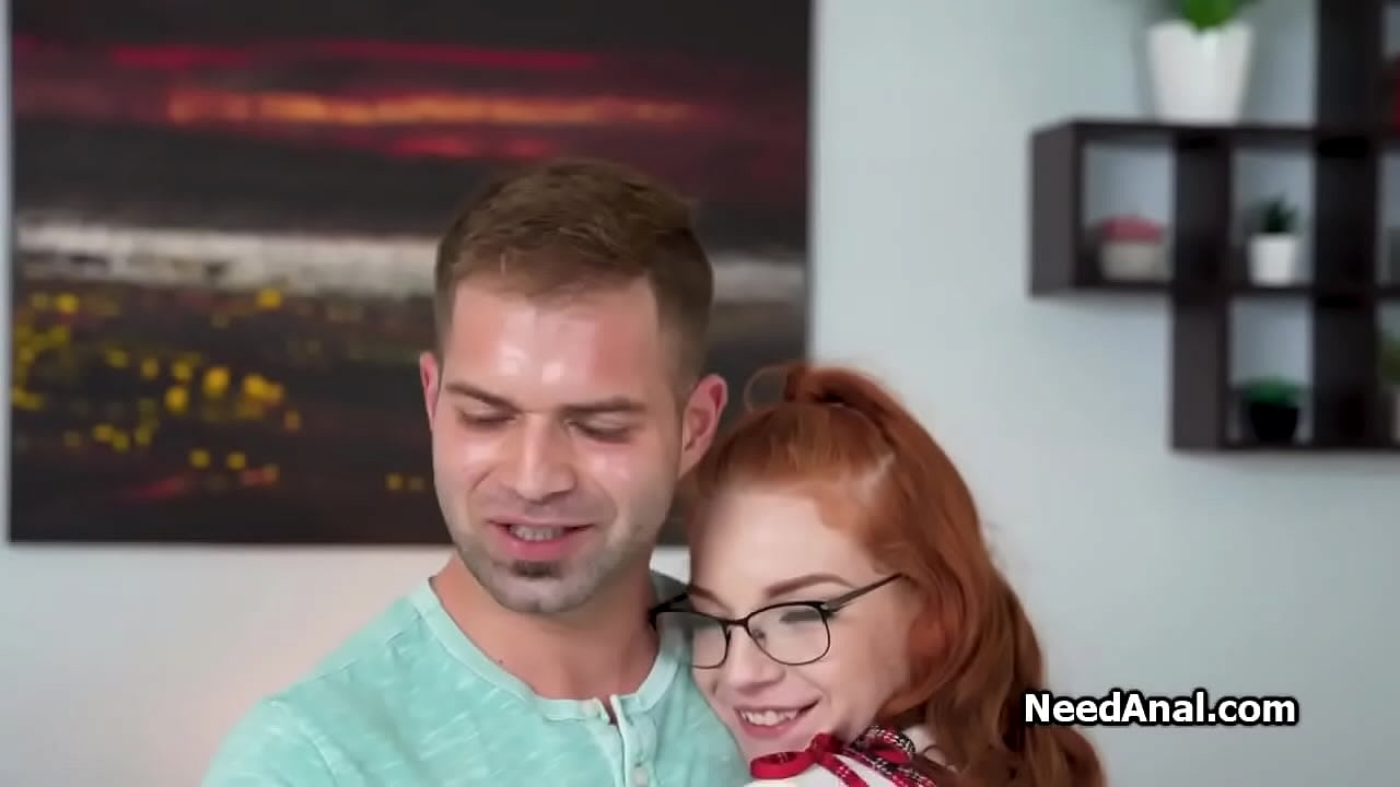 Straight to the ass with ginger girlfriend