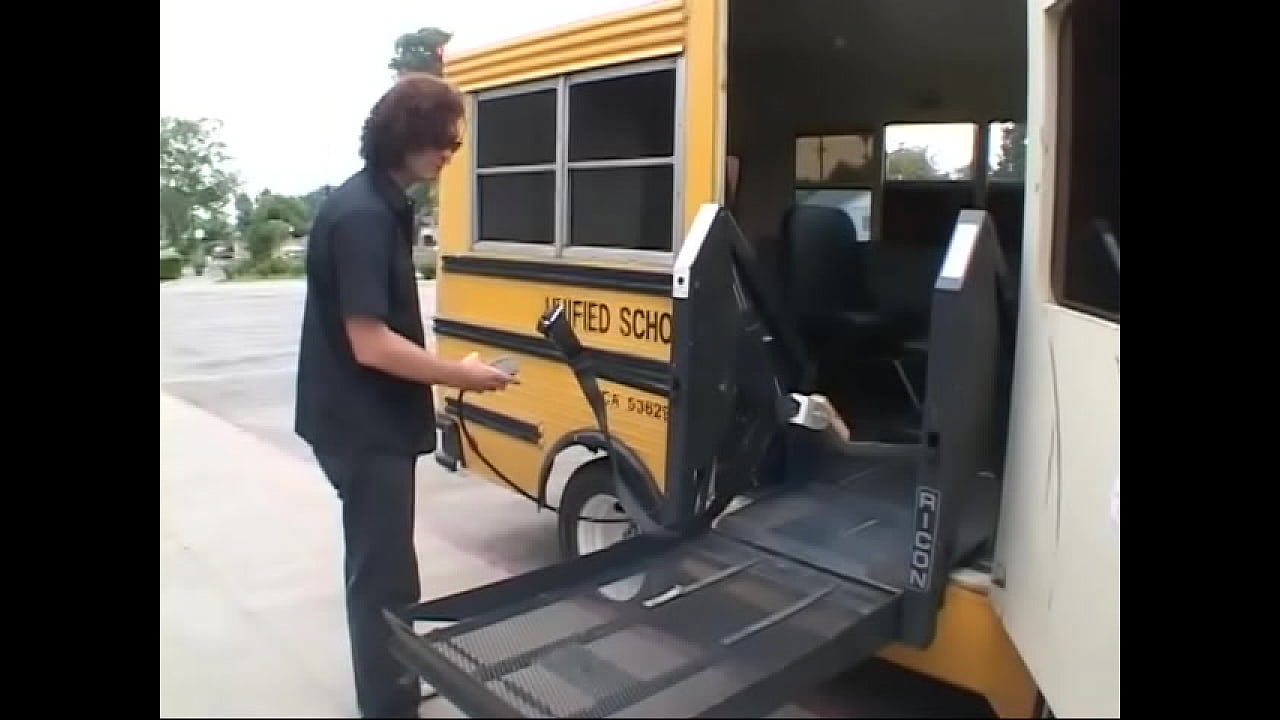 Young blonde Latina fucked by horny bus driver