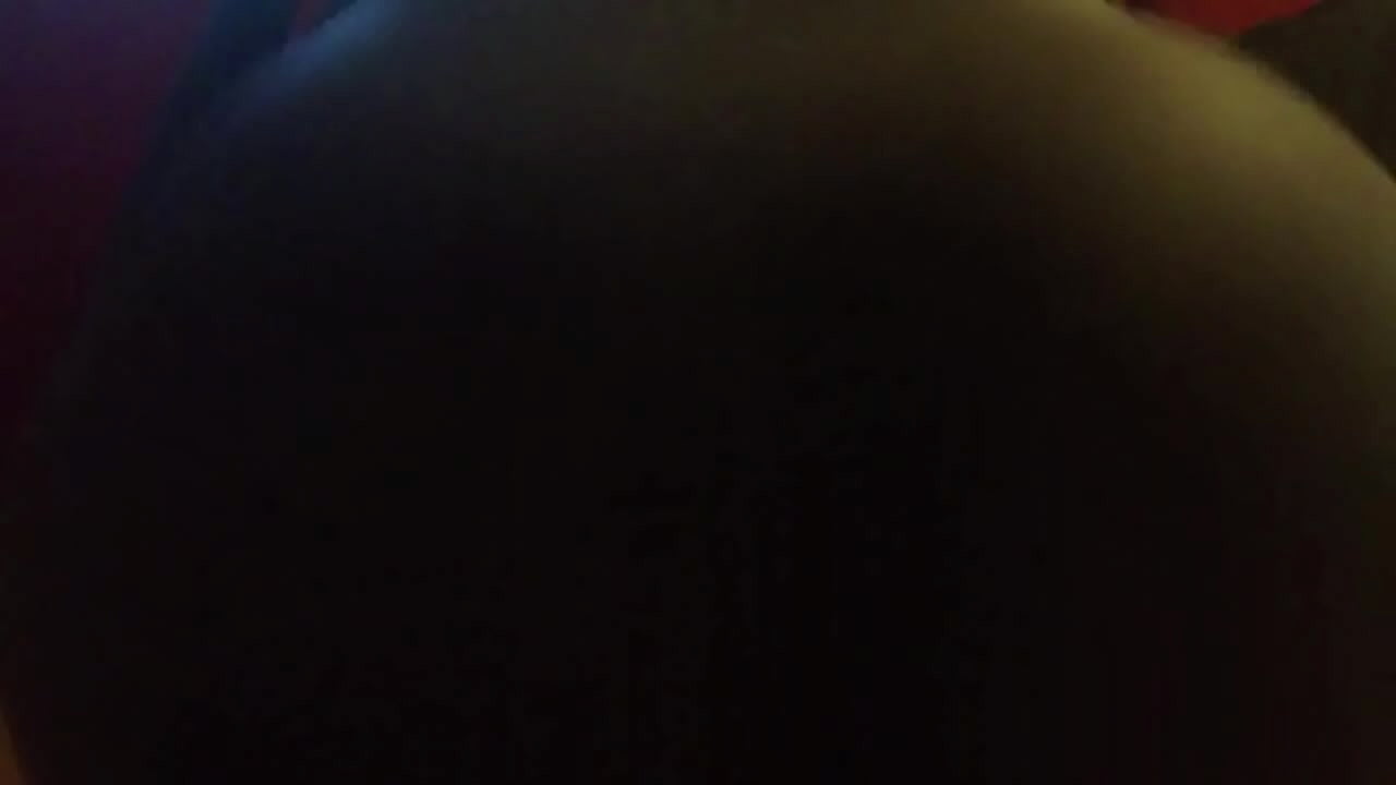 Black bbw ride my white cock