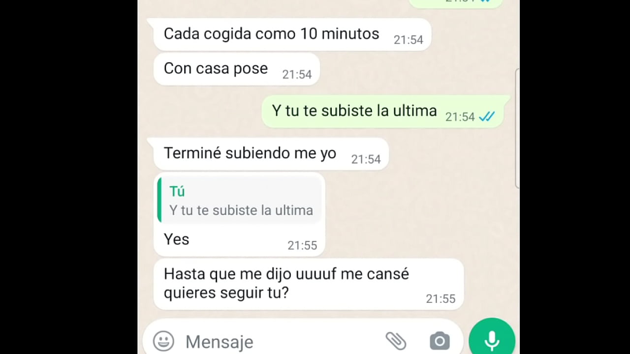 Las historias de mi novia parte 4