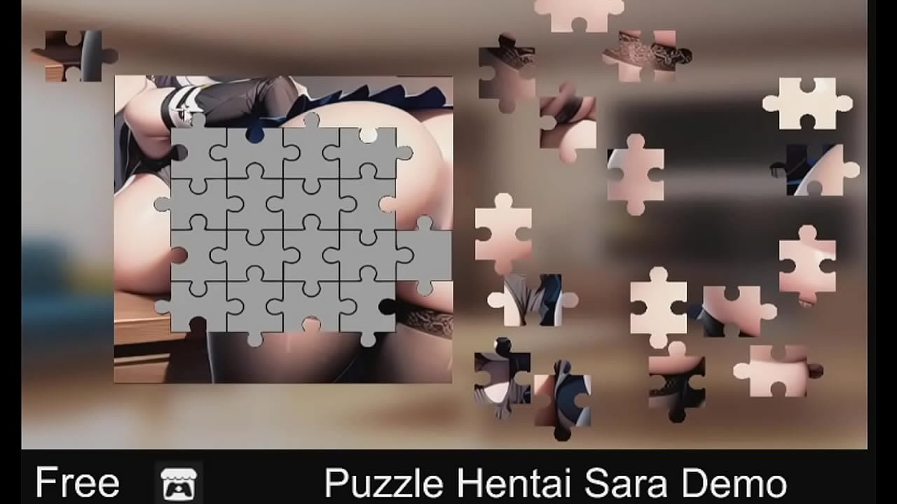 Puzzle Hentai Sara (free game itchio) Puzzle,Adult, Anime, Casual, Cute, Erotic, Indie, Unity