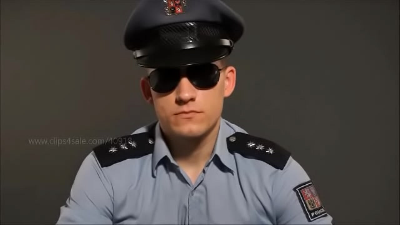 YOUNG COP SPITS AND BURP ON YOU - 008