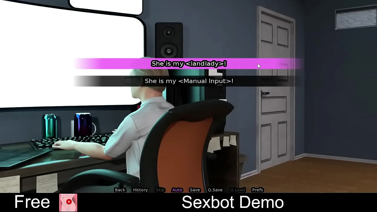 Sexbot Demo (Free Steam Demo Game) Visual Novel, Adult,  Erotic, Romance, Early Access, Sexual Content, Nudity, Casual, Game