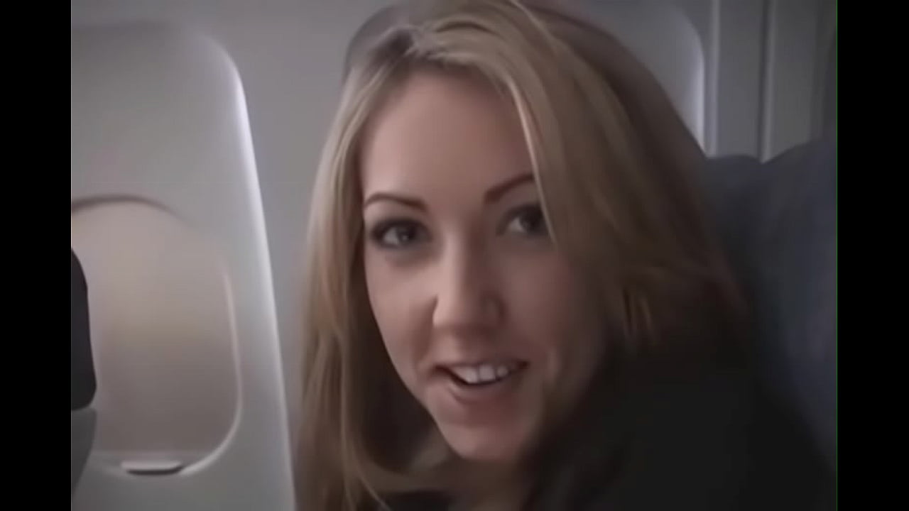 Sarah Peachez - airplane blowjob