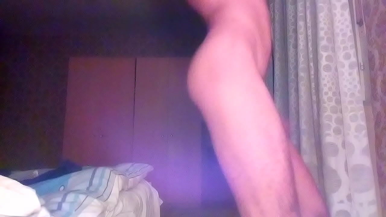 guy strip naked dance with hard dick and shake ass in gay porn video