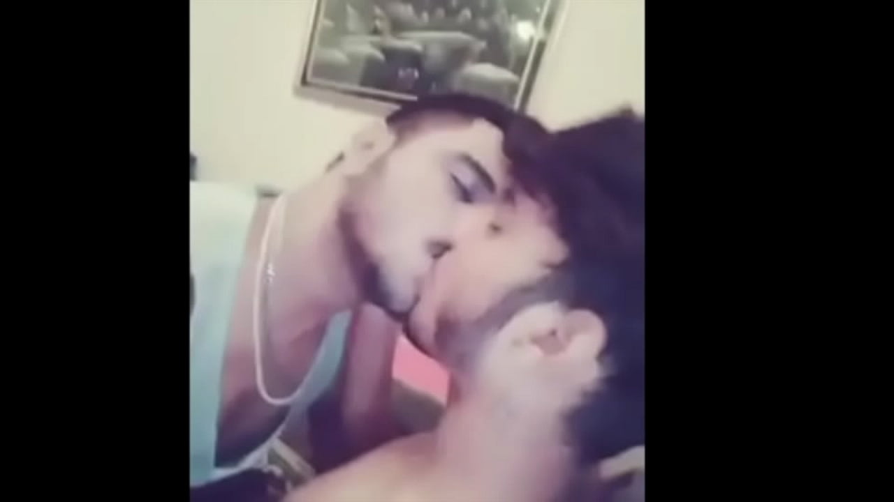 Two guys from land of India kissing each other passionately | gaylavida.com