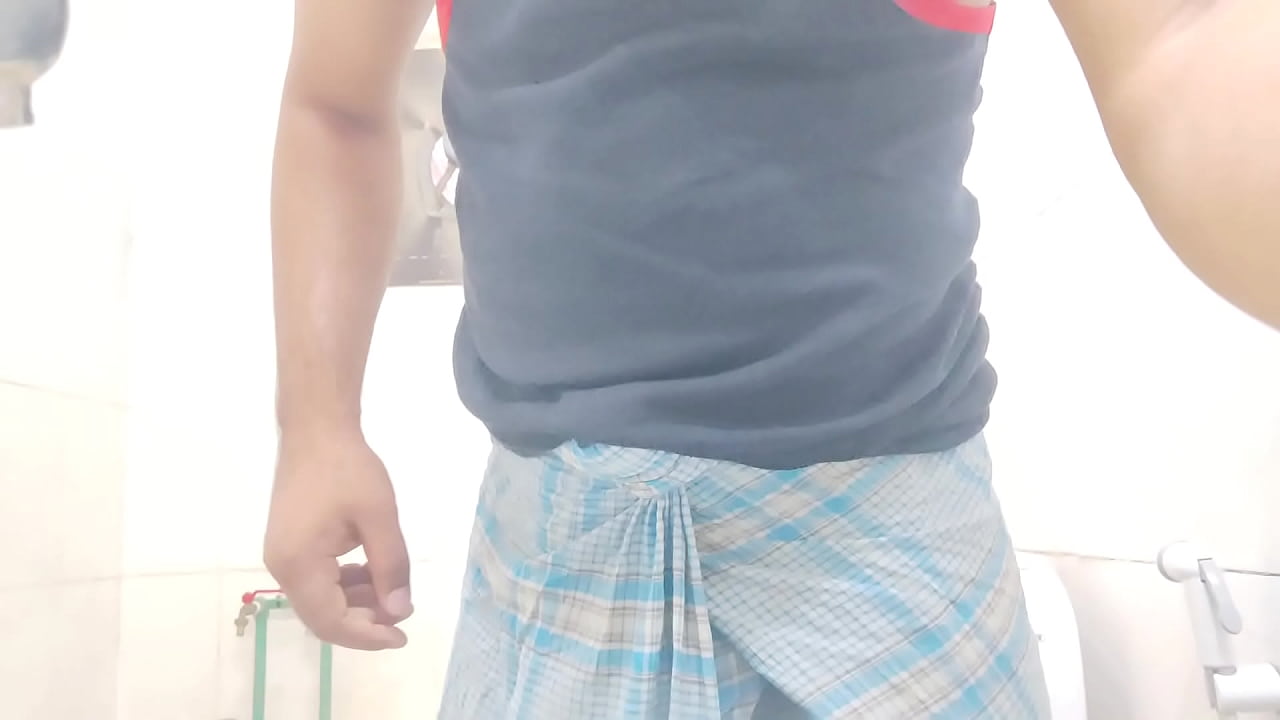 Bangladeshi boy masturbation in bathroom