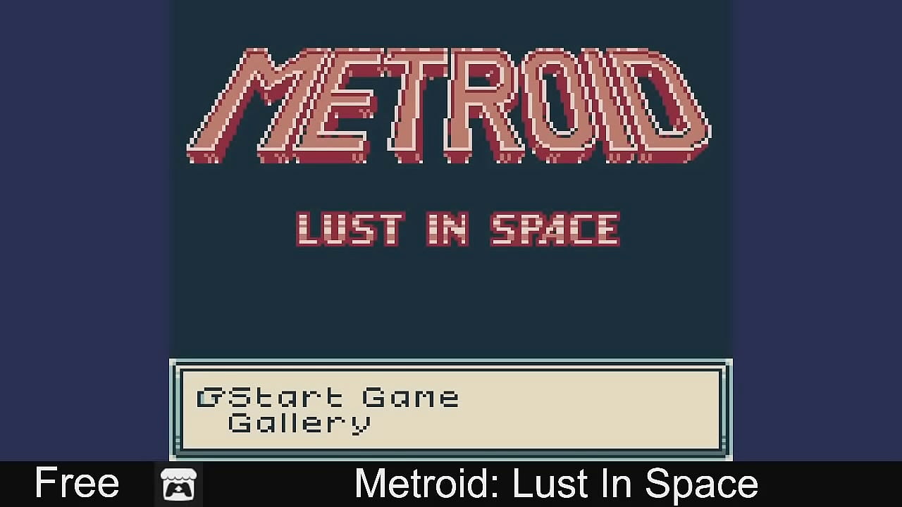 Metroid: Lust In Space (free game itchio ) Action 2D, Adult, Erotic, Game Boy, gb-studio, NSFW, Pixel Art, Retro, Short