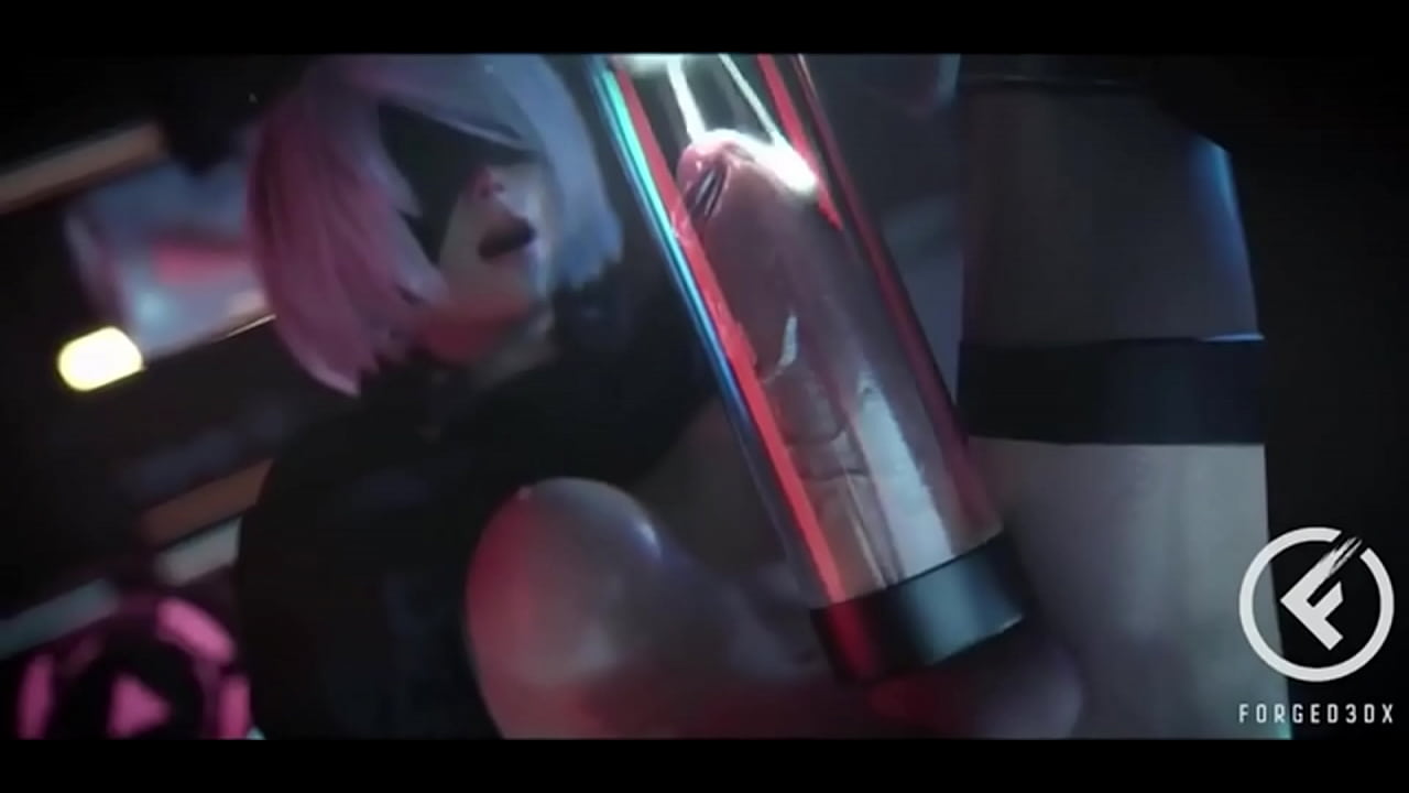 Nier Babe gets milked