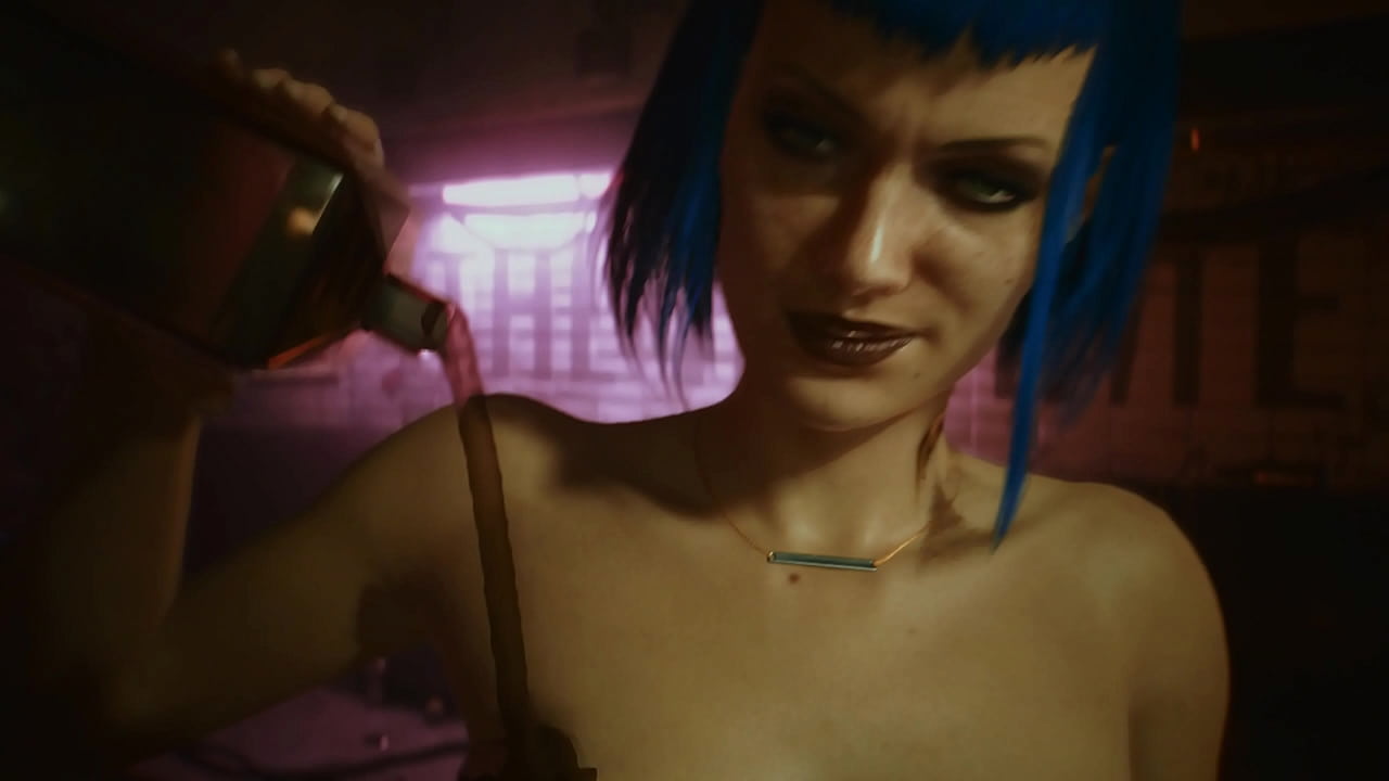 Evelyn Parker Cyberpunk 2077 Animated Sex | Hammer Club Backstage | Lizzie's Braindance Mod