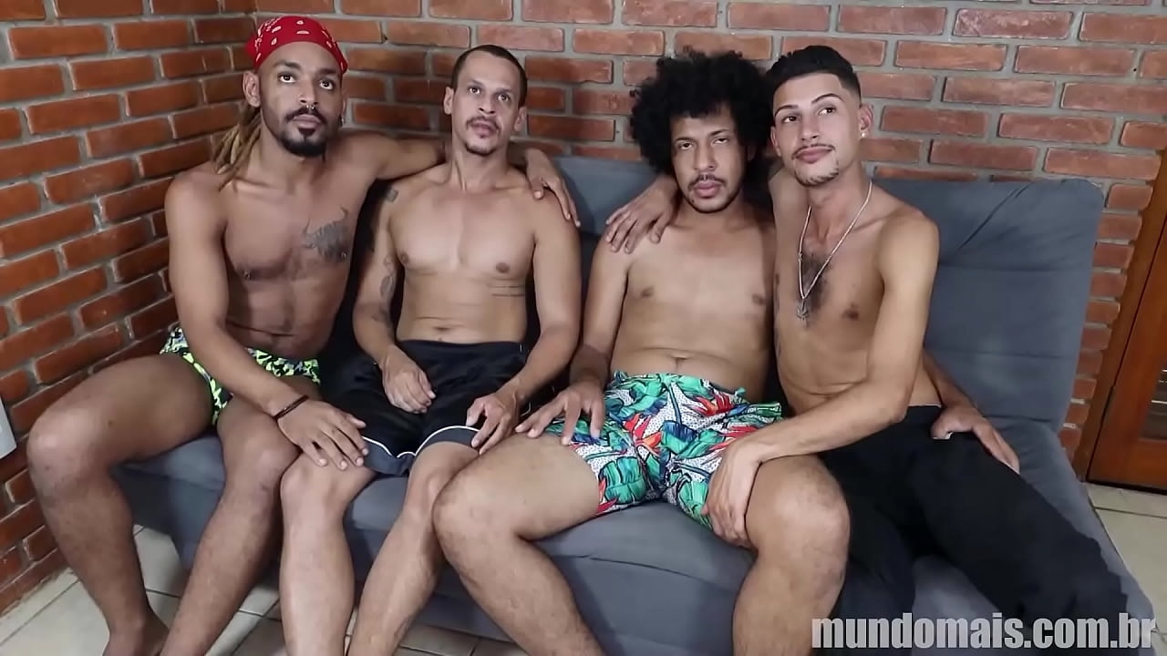 orgy with four men leaked on the internet