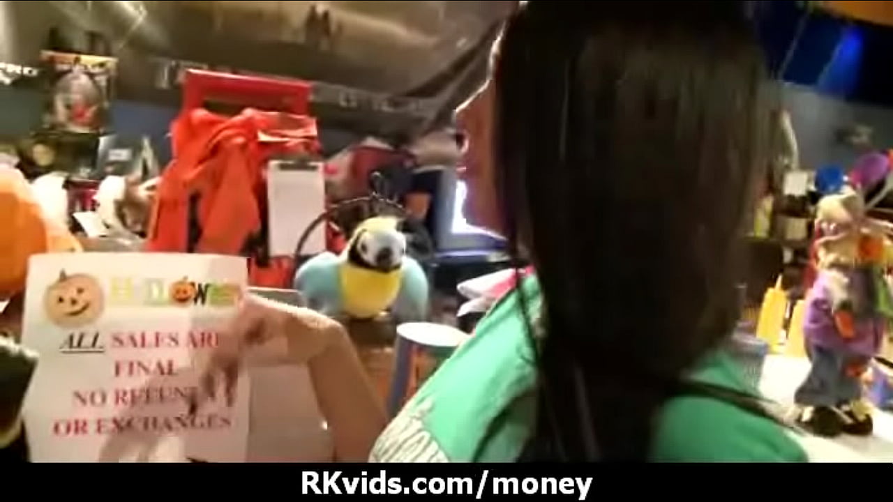 Sexy wild chick gets paid to fuck 16