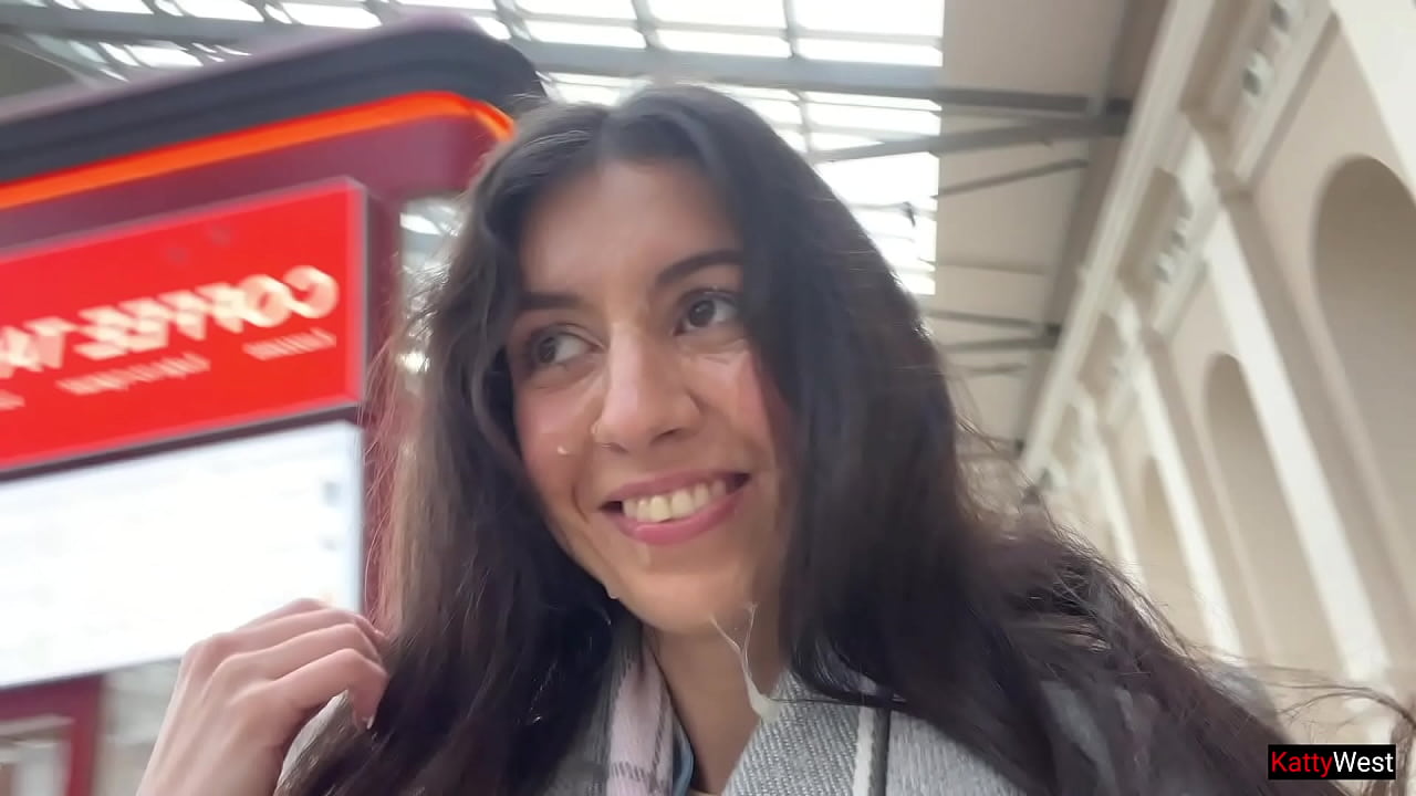 I missed you so much - Fuck me and cum on my face in this public shopping mall! - Cumwalk