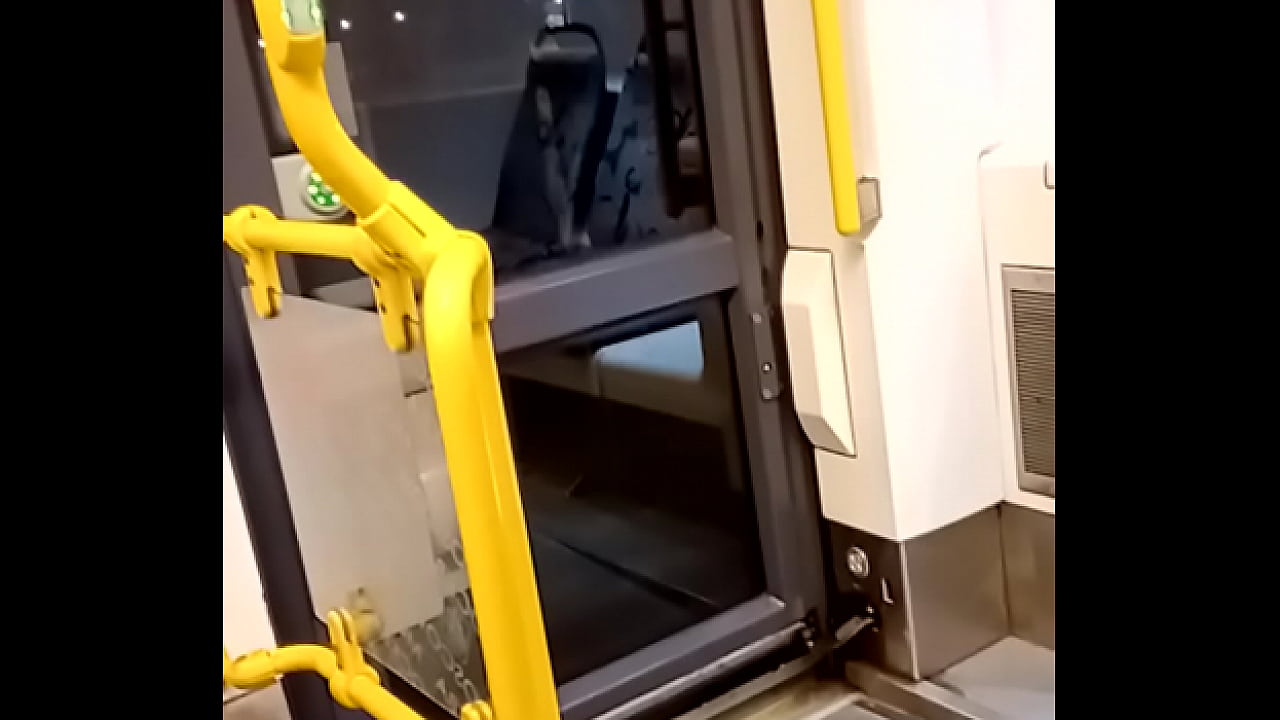 jerk off in a tram