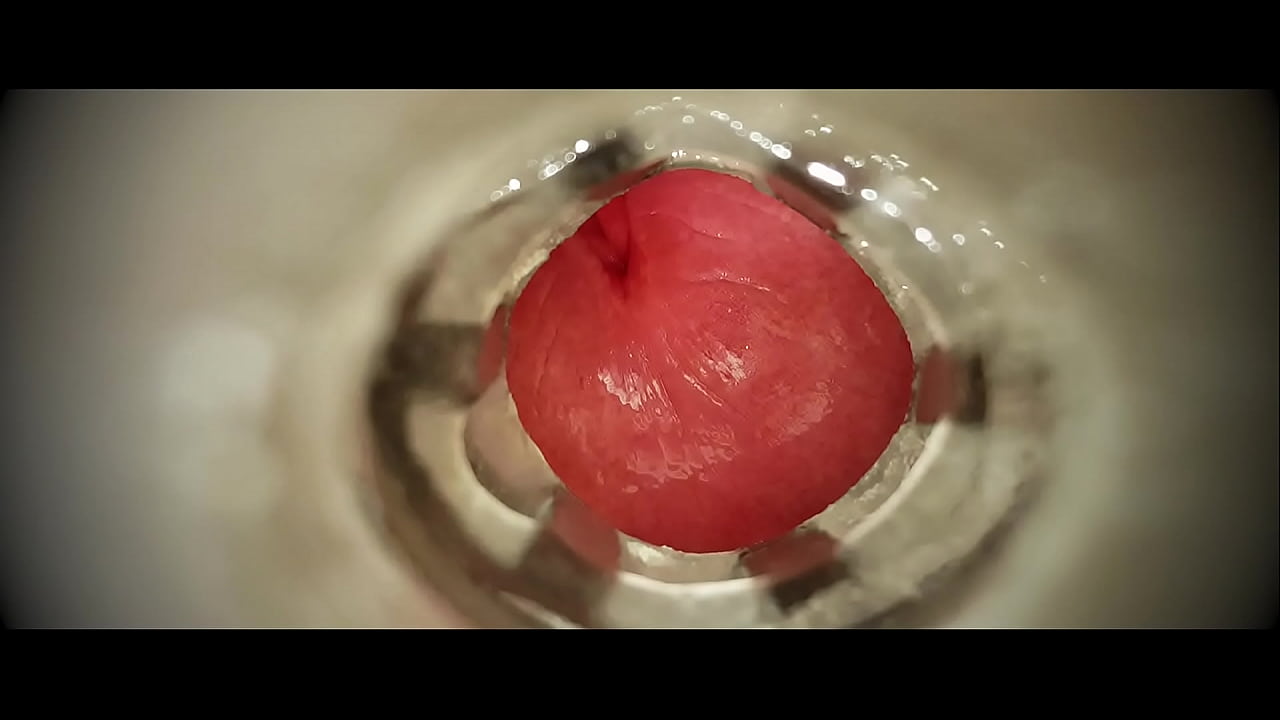 Cuming into Fleshlight with cam inside soloboy gay