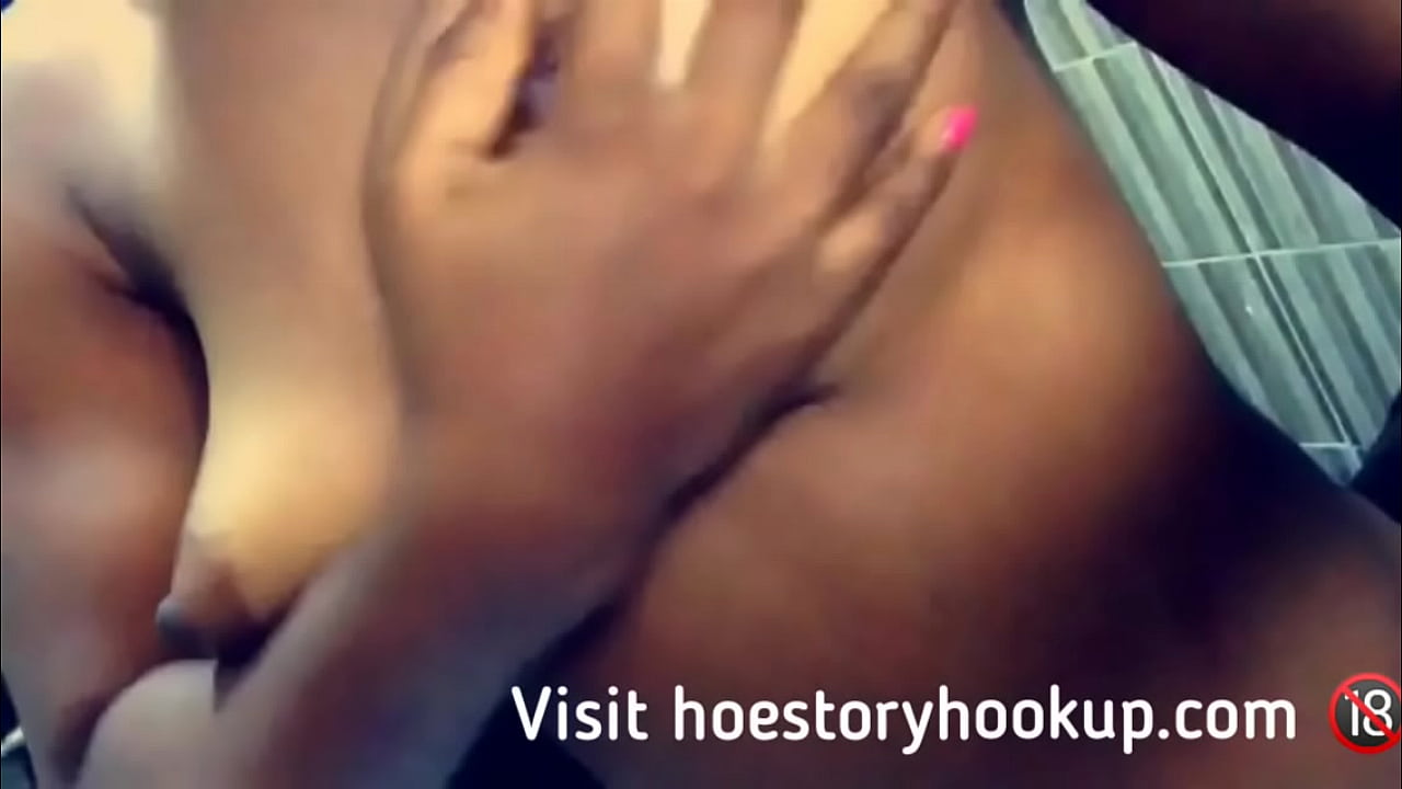 Lekki Girl plays with her breast