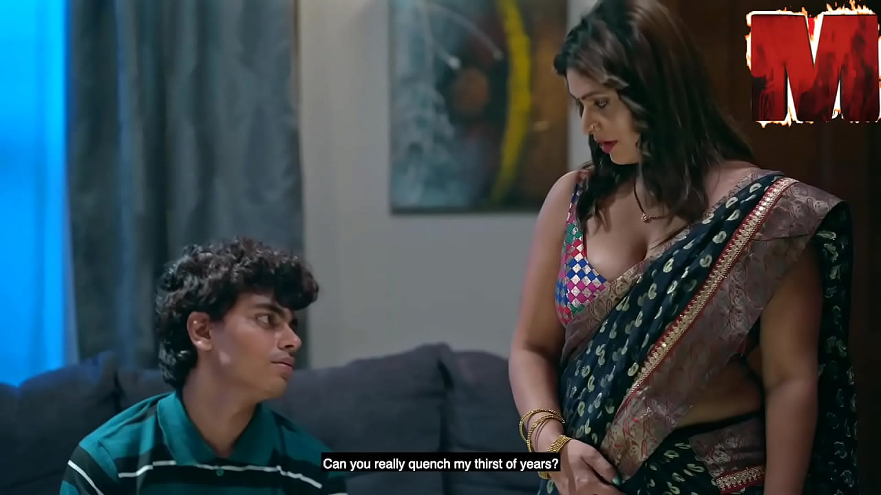 Young boy seducing hot Indian milf for sex