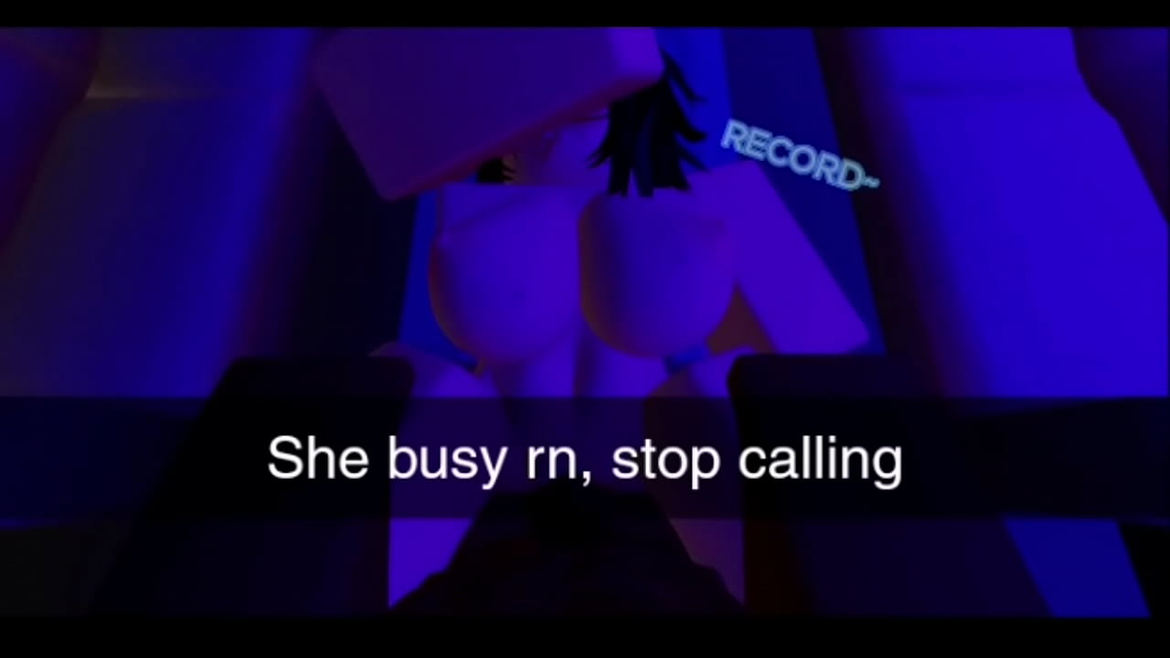 he kept calling her so had to let him know she was busy