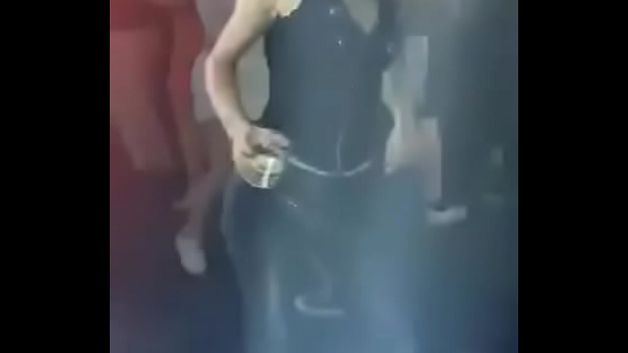 Dancing in black leather