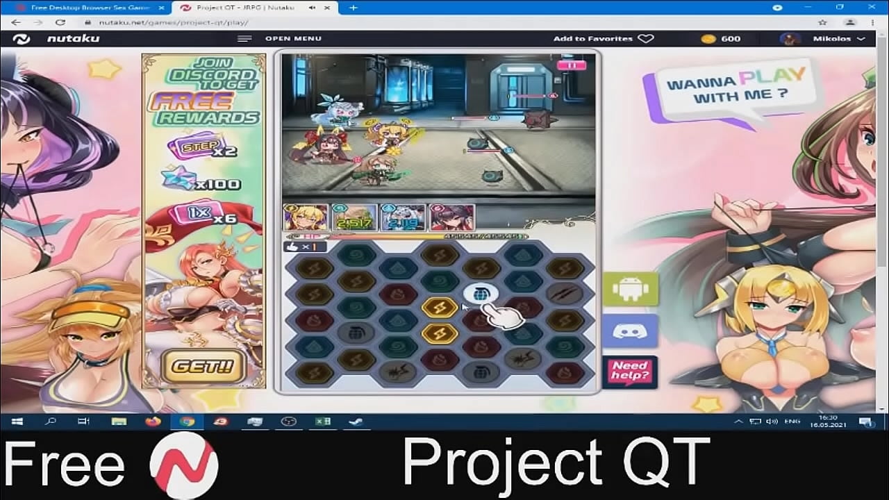 Project QT ( free game nutaku ) RPG