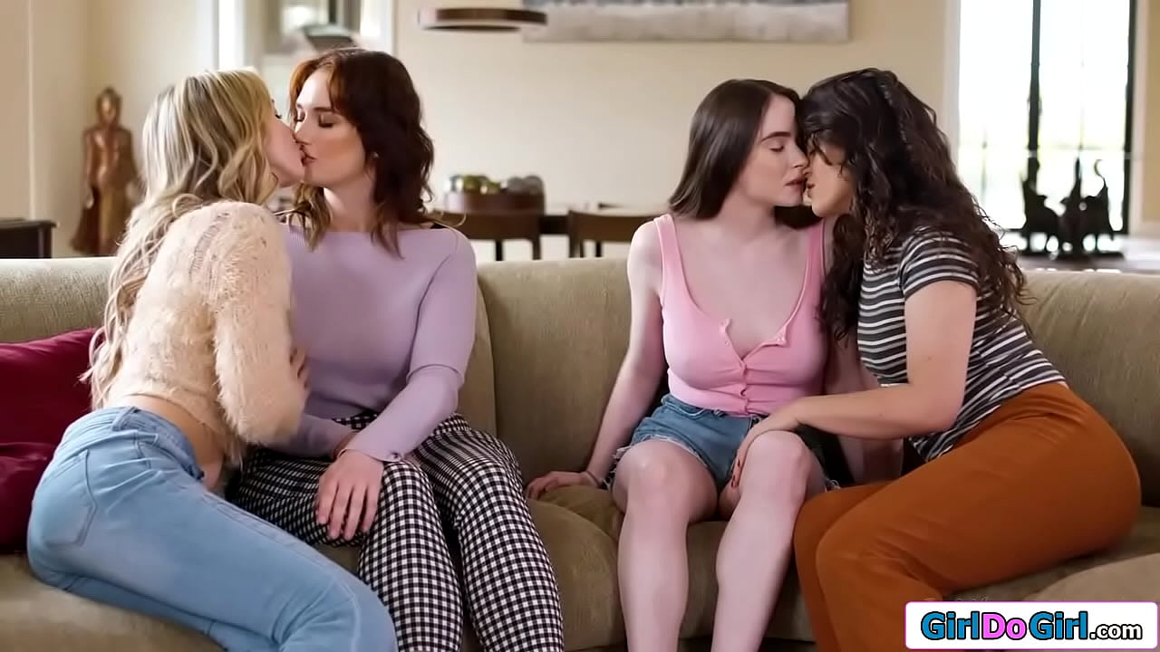Im a bit shy when my stepmom uncovers the crush I have on my two former hot babysitters.But are they really suggesting all four of us have sex