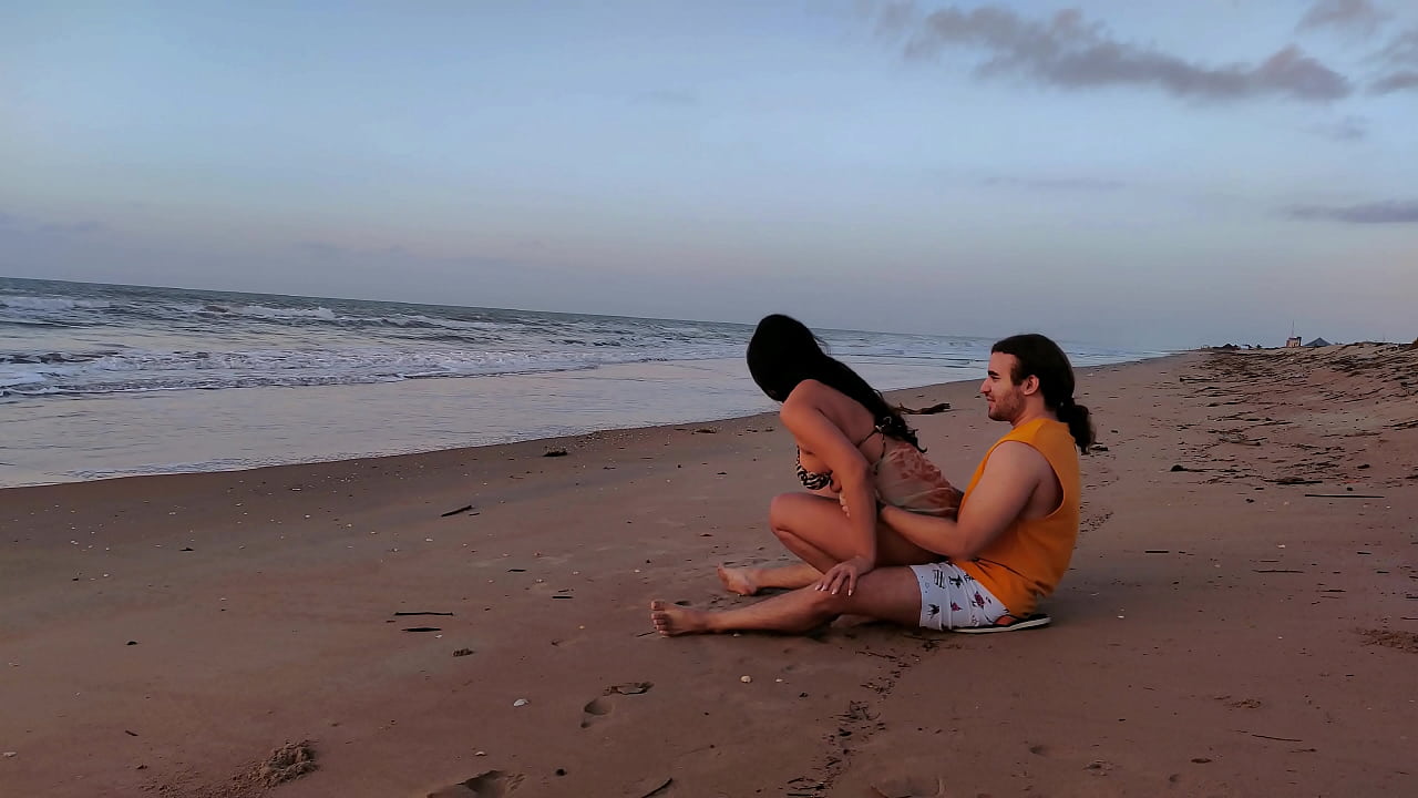 We had sex on a public beach