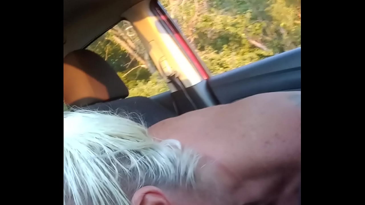 Blonde soccer mom sucks cock after game